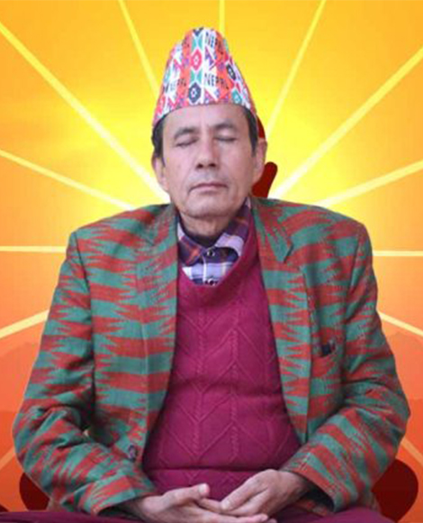 Dev Adhikari speaking